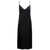 Balenciaga Black Satrin Pyjama Dress with BB Monogram Jacquard in Viscose Woman BLACK