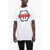 Philipp Plein Ss Hexagon Logoed T-Shirt Crew-Neck White