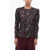 Isabel Marant Long Sleeved Blouse With Floral Print Black