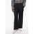 SUNNEI Visible Stiching And Drawstring Waist Casual Pants Blue