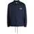 MAISON KITSUNÉ Maison Kitsuné Coach Jacket In Nylon With Logo Handwriting Print Clothing BLUE