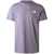 The North Face M S/S Simple Dome Tee fioletowy
