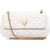 GUESS Quilted crossbody bag "Giully" White