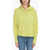forte_forte Knitted Cool Lemon Hoodie Yellow