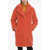 STAND STUDIO Flush Pocketed Camille Teddy Coat Orange
