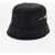 Maison Michel Solid Color Axel Bucket Hat With Zip Detail Black