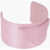 Prada Satin Cuff Bracelet With Embossed Monogram Pink