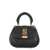 Versace Versace Greca Goddess Leather Mini Bag Black