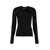 Victoria Beckham Victoria Beckham Knitted T-Shirt Black