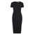 Victoria Beckham Victoria Beckham Crepe T-Shirt Dress Black