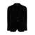 Giorgio Armani Giorgio Armani Single-Breasted Velvet Jacket BLACK
