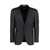 Hugo Boss Boss Single-Breasted Virgin Wool Jacket Black