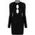 GIUSEPPE DI MORABITO Giuseppe Di Morabito Crystal Embellished Wool Mini Dress BLACK