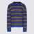 Marni Marni Blue And Yellow Wool Knitwear BLUE