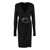 Tom Ford Tom Ford Wrap-Dress BLACK