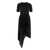 Givenchy GIVENCHY PLEATED MIDI DRESS BLACK