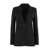 Max Mara Max Mara Circeo Single-Breasted One Button Jacket Black