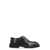 Doucal's DOUCAL'S LEATHER LACE-UP SHOES BLACK