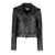 Michael Kors Michael Kors Lambskin Jacket Black