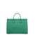 MCM MCM MÜNCHEN LEATHER TOTE GREEN