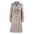 Patou Patou Gabardine Trench Coat Beige