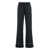 Off-White OFF-WHITE SILK BLEND TROUSERS BLACK