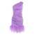 GIUSEPPE DI MORABITO Giuseppe Di Morabito One Shoulder Dress PURPLE