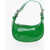 BY FAR Patent Leather Soho Mini Shoulder Bag With Silver-Tone Buckl Green