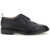 Thom Browne Longwing Brogue Lace-Up Shoes BLACK