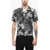 Palm Angels Floral Printed Short-Sleeved Bowling Shirt Black