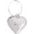 Raf Simons Small Heart Single Earrings With R SILVER
