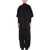 Raf Simons "Ataraxia" Wool Blend Dress BLACK