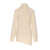 Jil Sander White Mock Neck Jumper With Asymmetric Hem In Wool Woman WHITE