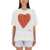 Marni Heart Crucipuzzle T-Shirt WHITE