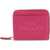 Marc Jacobs The Leather Mini Compact Wallet LIPSTICK PINK