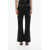 DODO BAR OR Flared Mark Trousers With Crystal Application Black