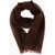 Destin Prince Of Wales Motif Scarf With Fringes Brown