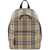Burberry Check Backpack ARCHIVE BEIGE