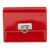Ferragamo Compact Wallet With Hook-And-Eye Closure RED