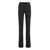 Pinko Pinko Flared Viscose Trousers Black