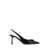 Prada Prada Patent Leather Slingback Pumps Black