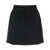 Fendi Fendi Ff Cotton Mini Skirt BLACK
