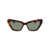 Saint Laurent Saint Laurent Eyewear Sunglasses 002 HAVANA HAVANA GREEN