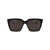 Saint Laurent Saint Laurent Eyewear Sunglasses 001 BLACK SILVER BLACK