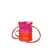 Alexander McQueen Alexander McQueen Curved Bucket Shoulder Bag Pink