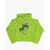 Palm Angels Embroidered Front Hoodie Green