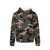 Valentino Garavani Valentino Camouflage Pattern Hoodie Sweatshirt Green