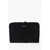 Balenciaga Solid Color Nylon Document Holder Black