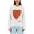 Marni Heart Crucipuzzle Sweatshirt WHITE