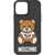 Moschino Case For Iphone 13 Pro Max BLACK